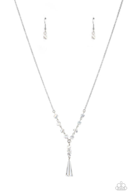 Olympian Oracle - white - Paparazzi necklace
