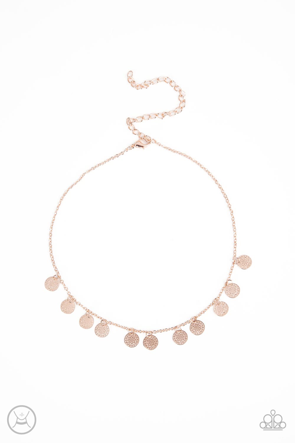 On My CHIME - rose gold - Paparazzi necklace
