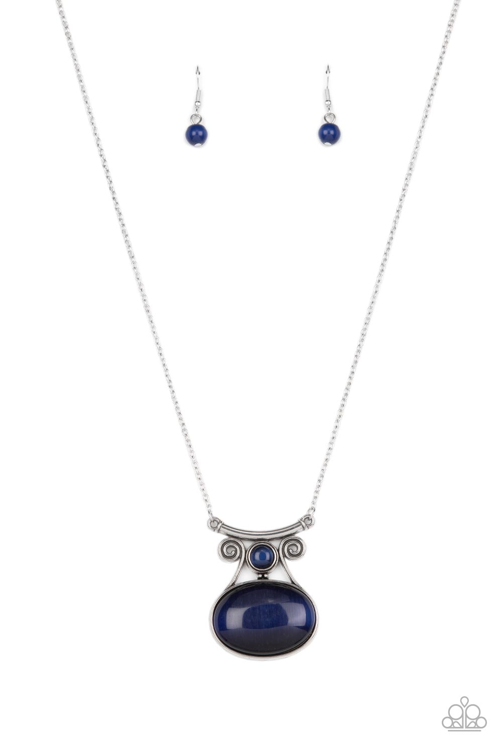 One DAYDREAM At A Time - blue - Paparazzi necklace