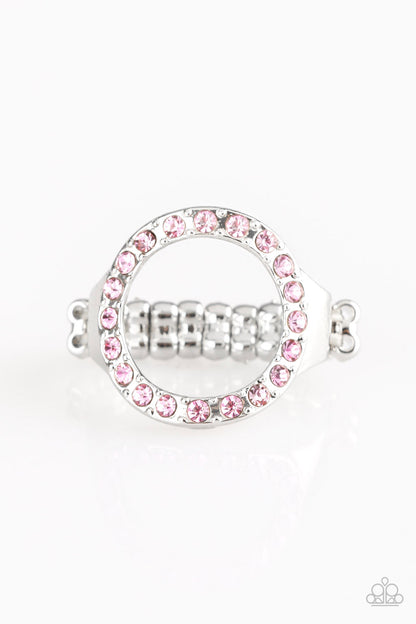 One GLAM Band - pink - Paparazzi ring – JewelryBlingThing