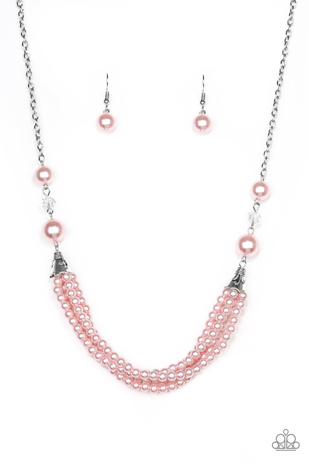 One Woman Show - pink - Paparazzi necklace