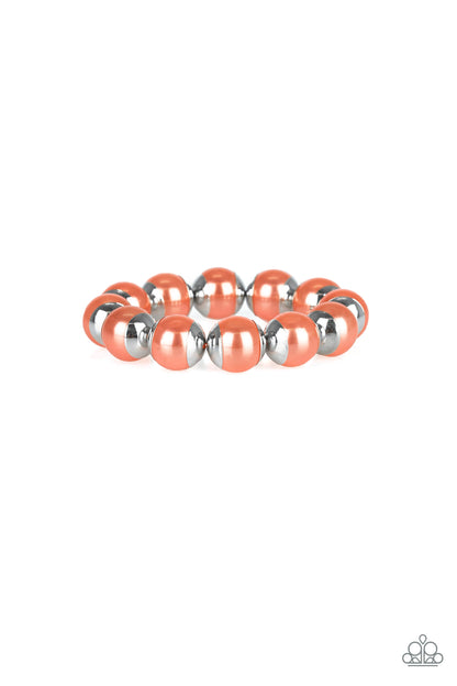 One Woman Show Stopper - orange - Paparazzi bracelet