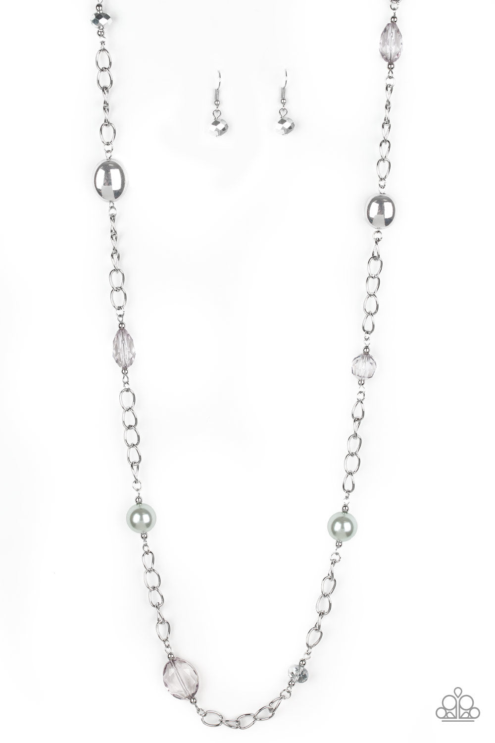 Only for Special Occasions - silver - Paparazzi necklace