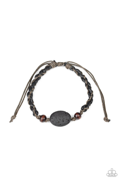 On the Home Front - black - Paparazzi bracelet