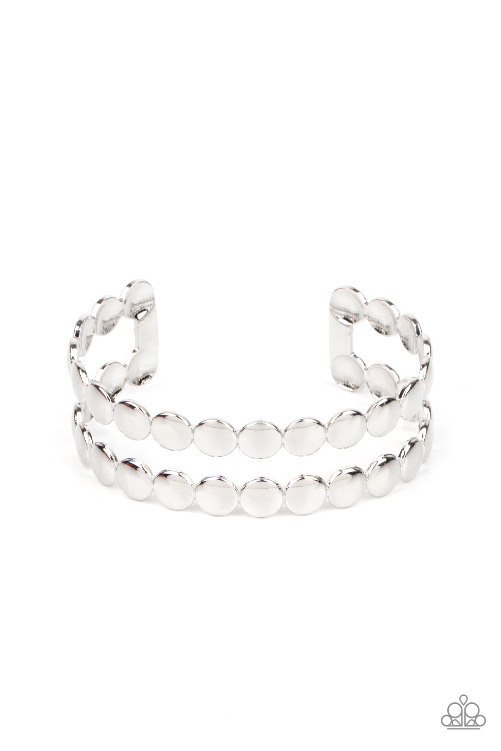 On the Spot Shimmer - silver - Paparazzi bracelet – JewelryBlingThing