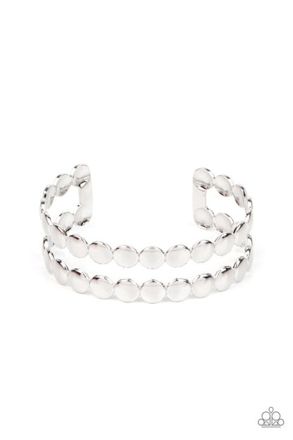 On the Spot Shimmer - silver - Paparazzi bracelet – JewelryBlingThing