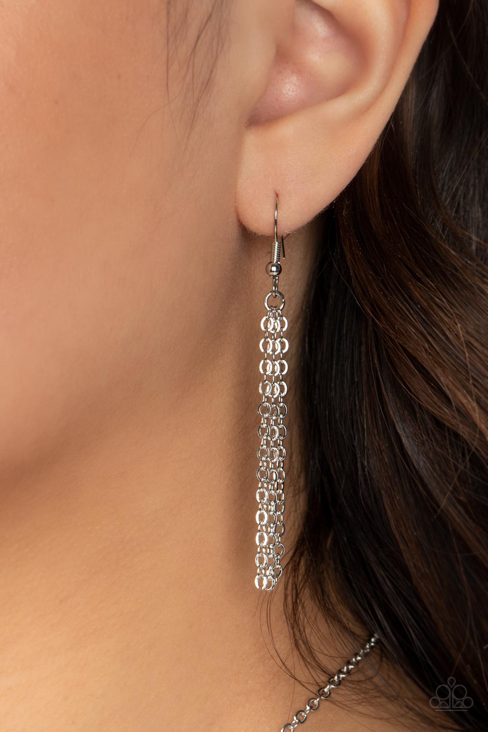 Opalescent Oblivion - blue - Paparazzi necklace