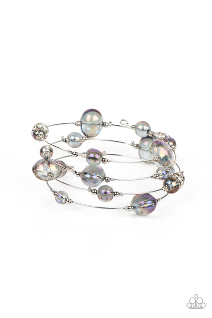 Optical Auras - purple - Paparazzi bracelet