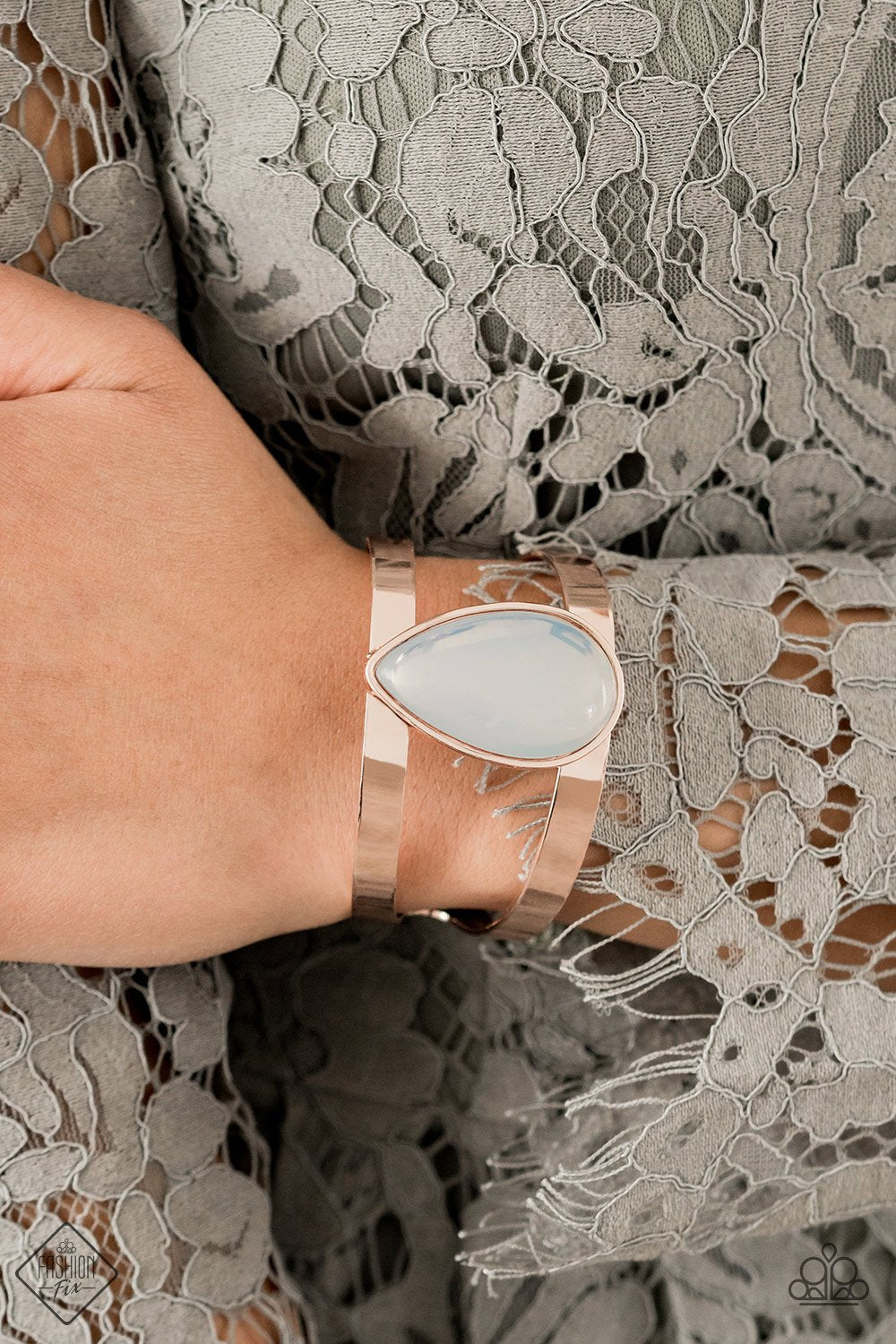 Optimal Opalescence-copper-Paparazzi bracelet