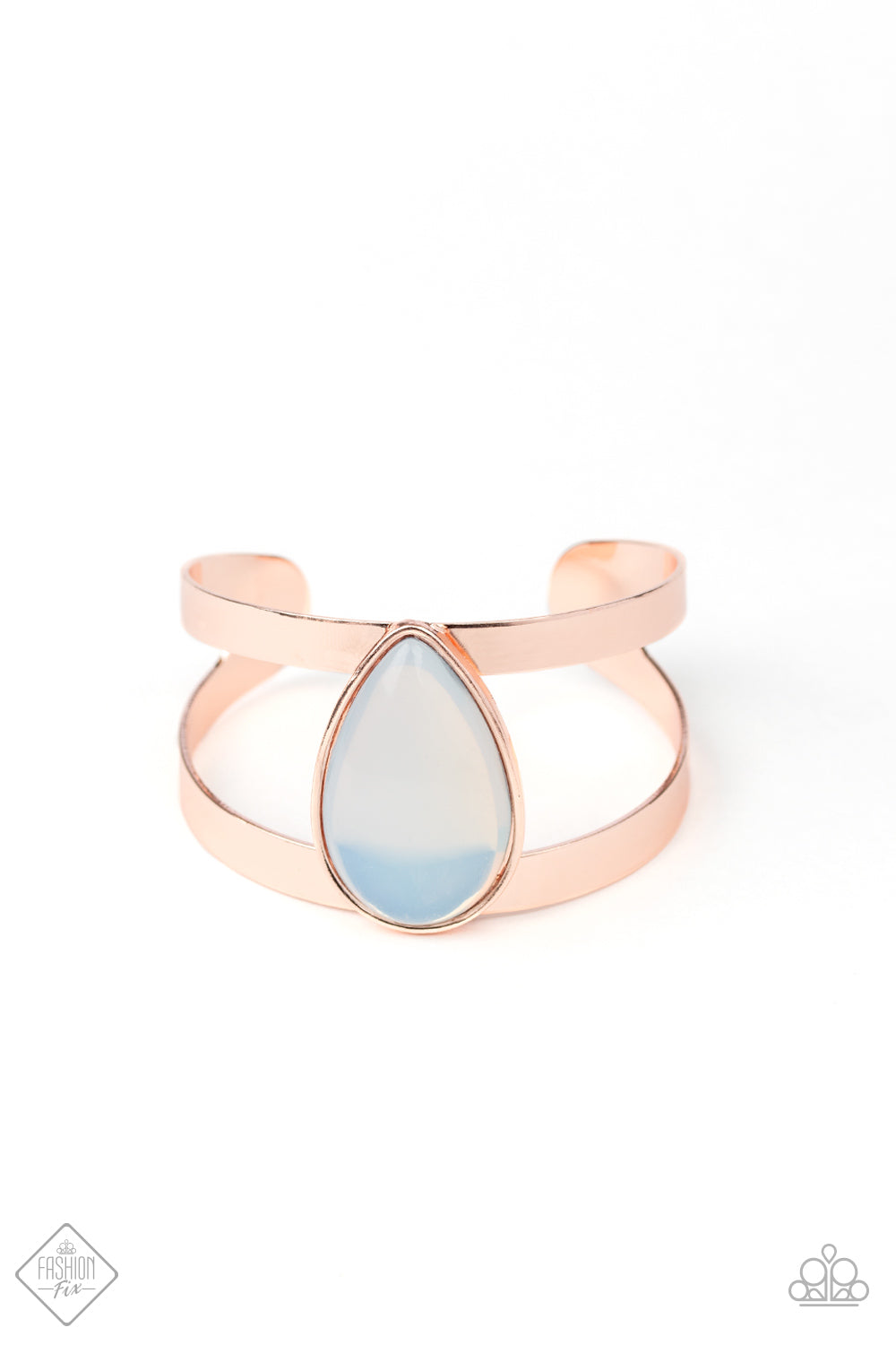 Optimal Opalescence - rose gold - Paparazzi bracelet
