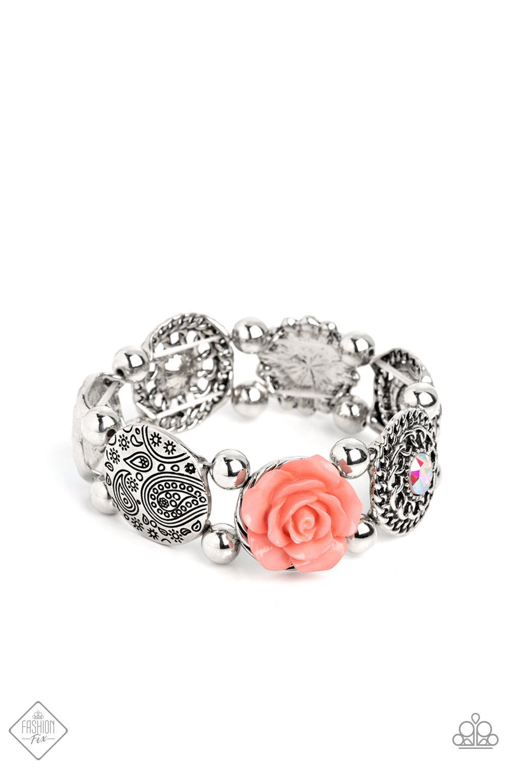 Optimistic Oasis - orange - Paparazzi bracelet