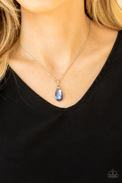 Optimized Opulence - blue - Paparazzi necklace