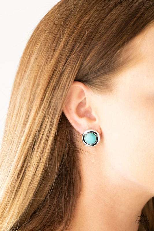 Out of This Galaxy - blue - Paparazzi earrings