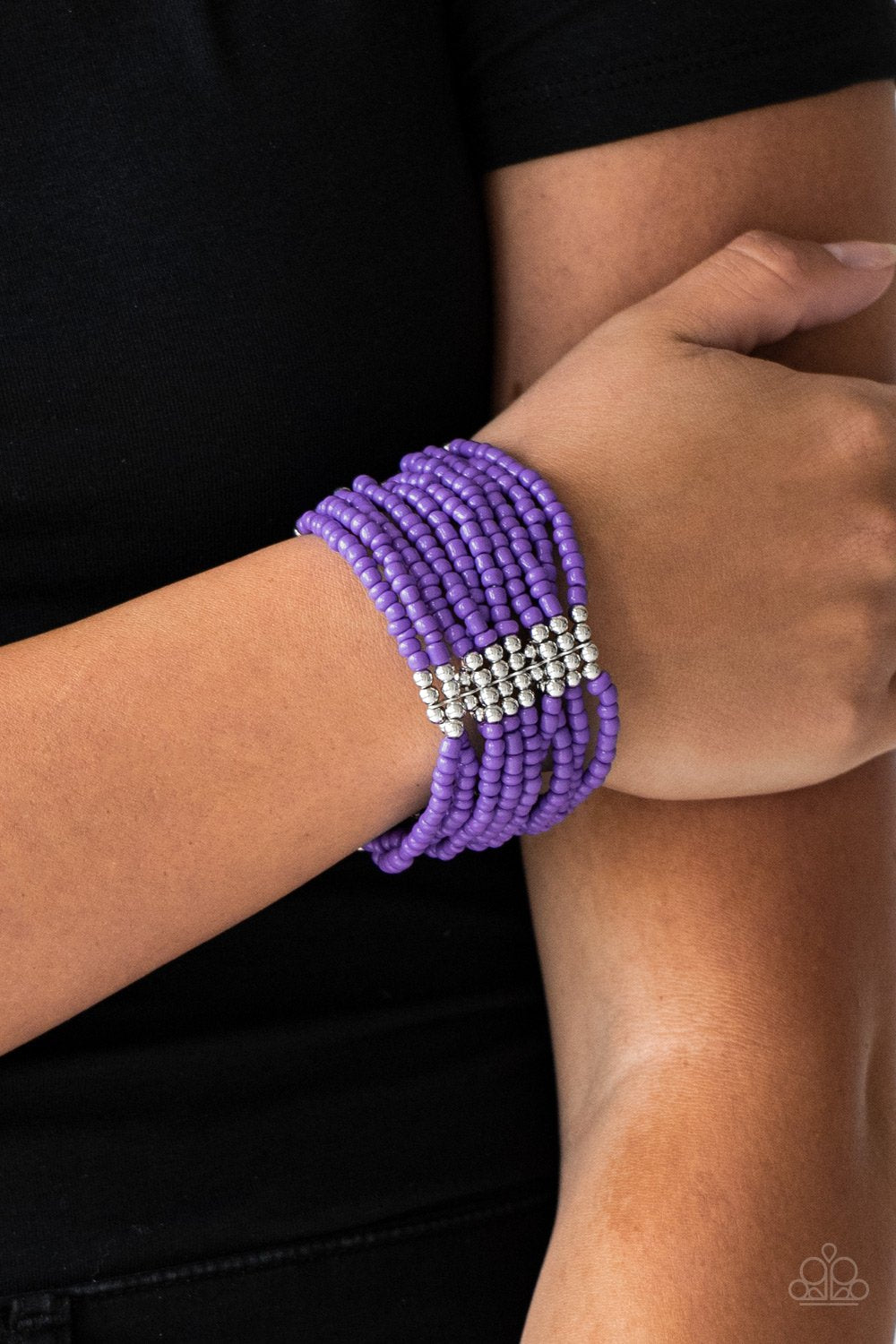 Outback Odyssey - purple - Paparazzi bracelet