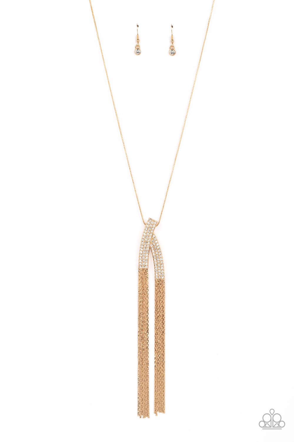 Out of the SWAY - gold - Paparazzi necklace