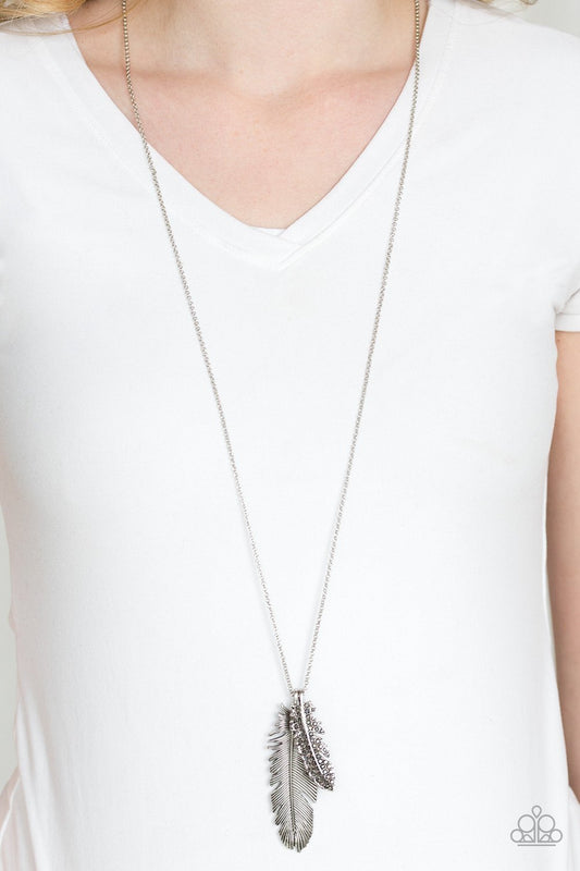 Own Free QUILL - silver - Paparazzi necklace