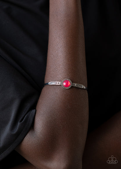 PIECE of Mind - pink - Paparazzi bracelet