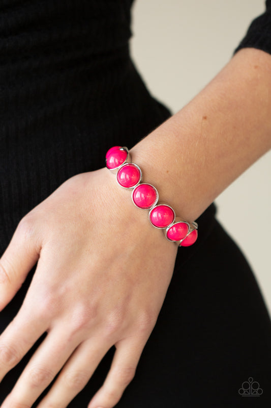 POP, Drop, and Roll - pink - Paparazzi bracelet