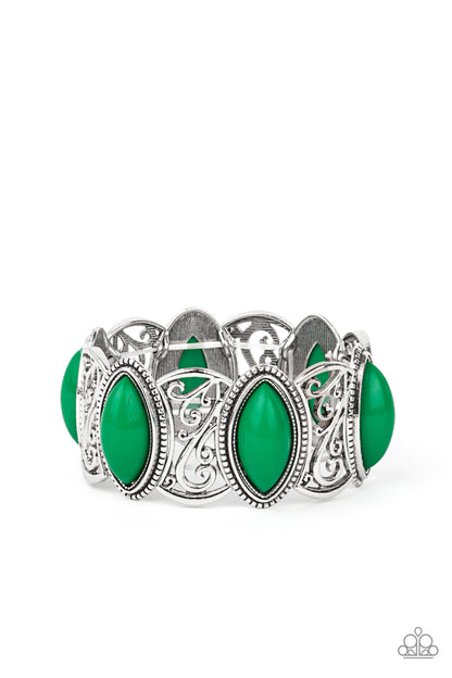 POP, Skip, and a Jump - green - Paparazzi bracelet