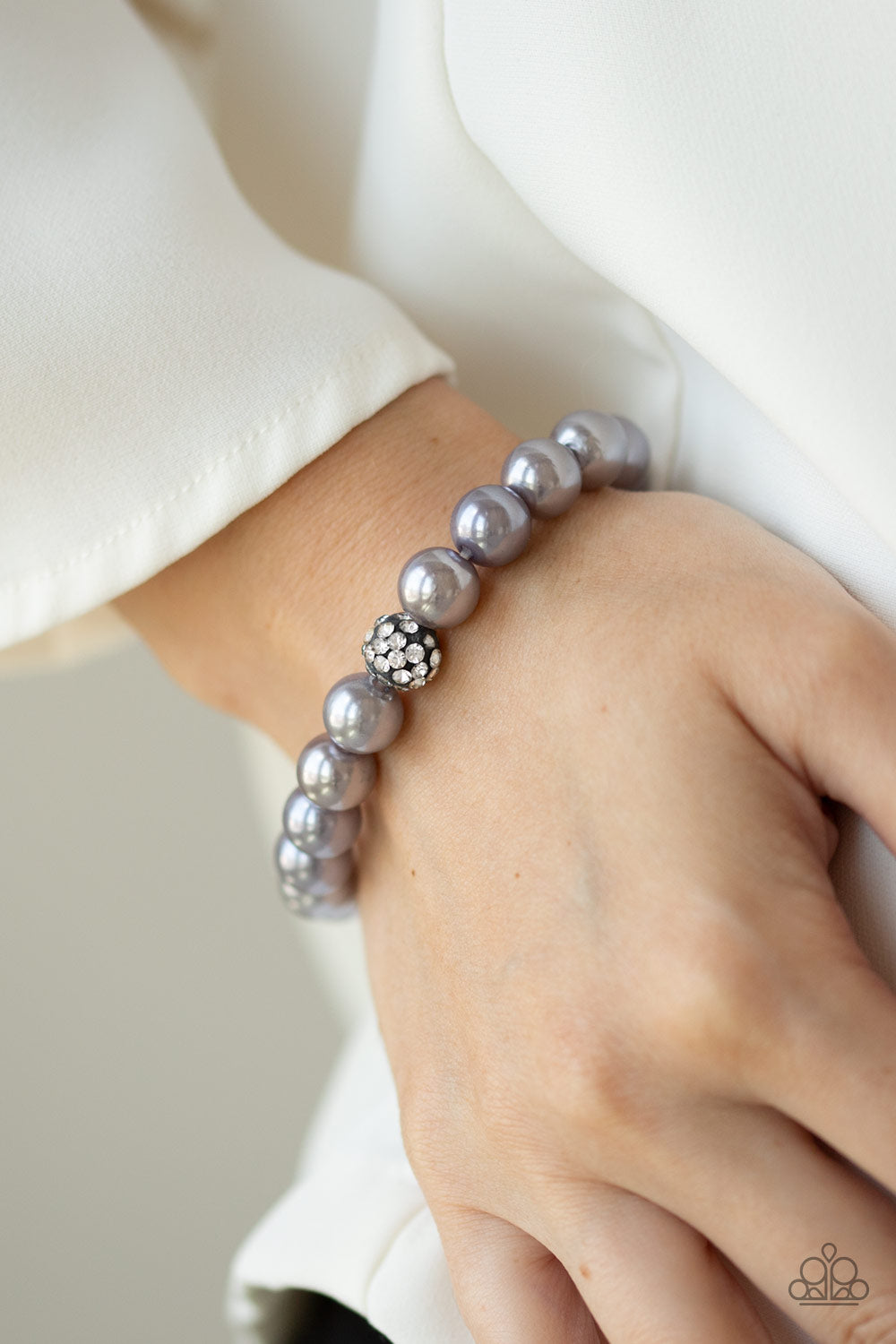 POSHing Your Luck - silver - Paparazzi bracelet