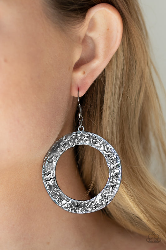 PRIMAL Meridian - black - Paparazzi earrings