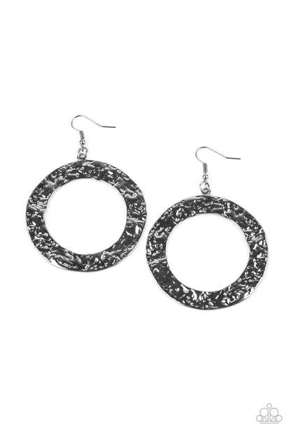 PRIMAL Meridian - black - Paparazzi earrings