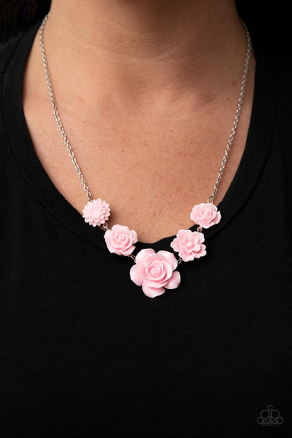 PRIMROSE and Pretty - pink - Paparazzi necklace