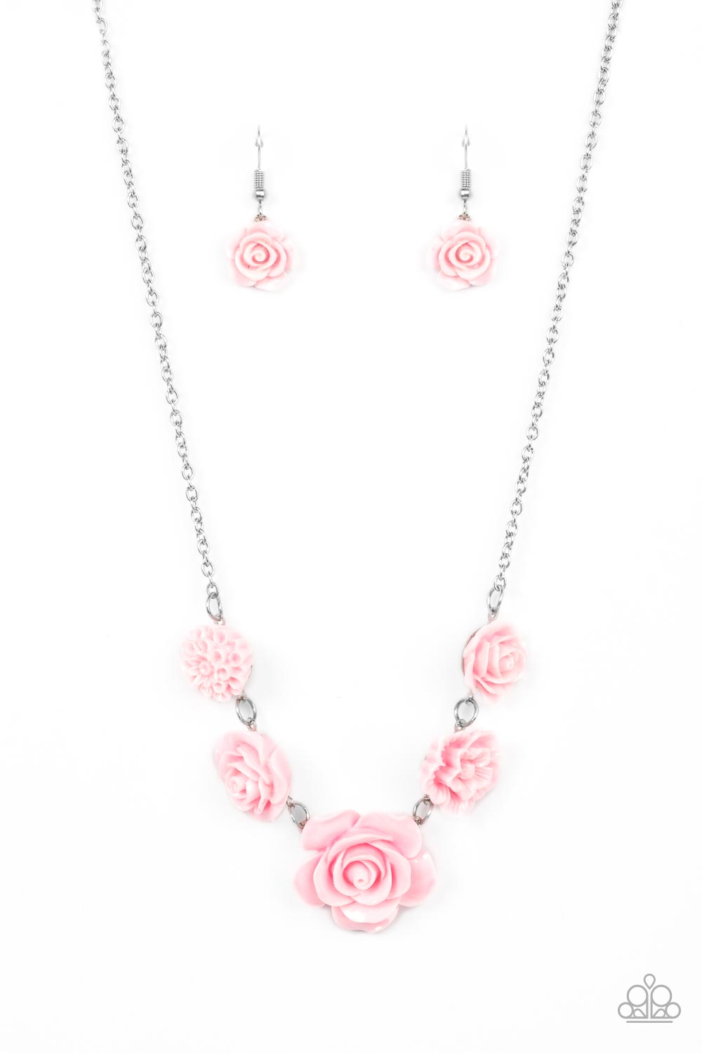 PRIMROSE and Pretty - pink - Paparazzi necklace