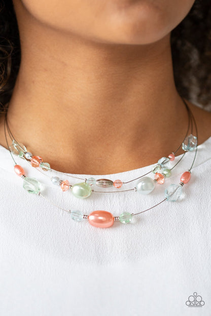 Pacific Pageantry-multi-Paparazzi necklace