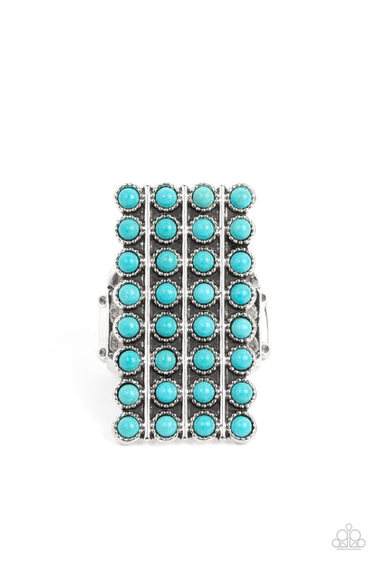 Pack Your SADDLEBAGS - blue - Paparazzi ring