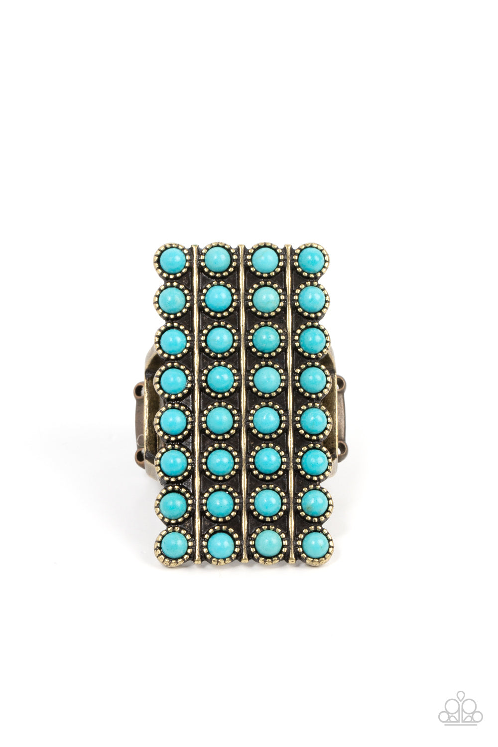 Pack Your SADDLEBAGS - brass - Paparazzi ring