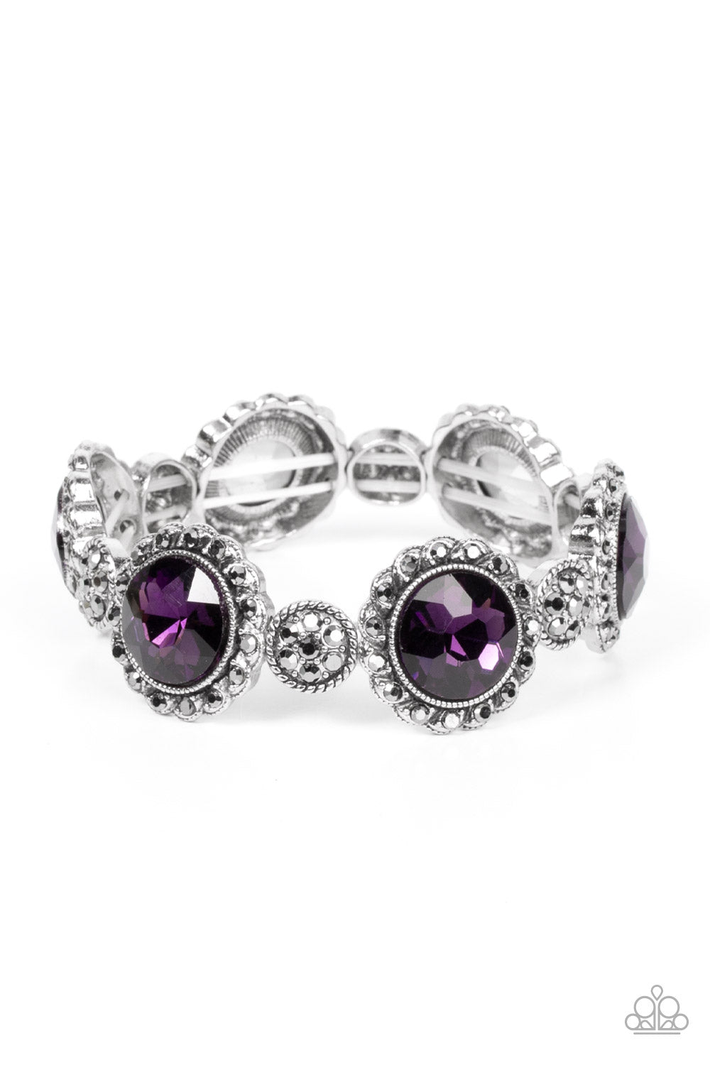 Palace Property​ - purple - Paparazzi bracelet