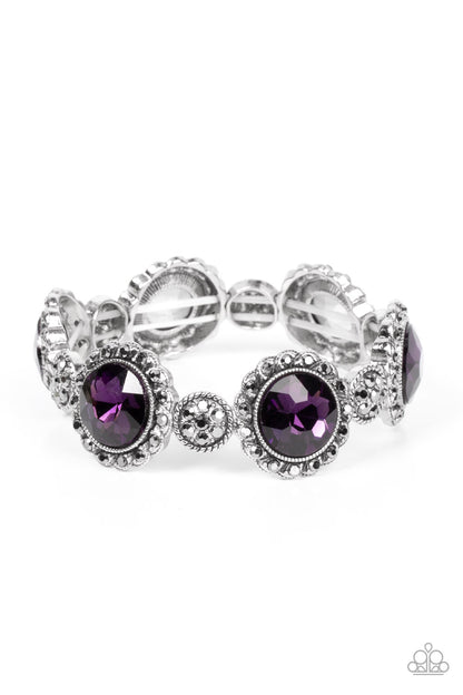 Palace Property​ - purple - Paparazzi bracelet