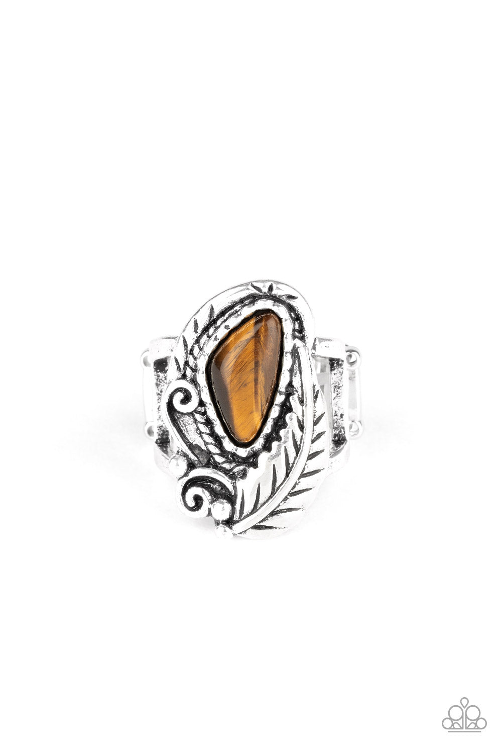 Palm Princess - brown - Paparazzi ring