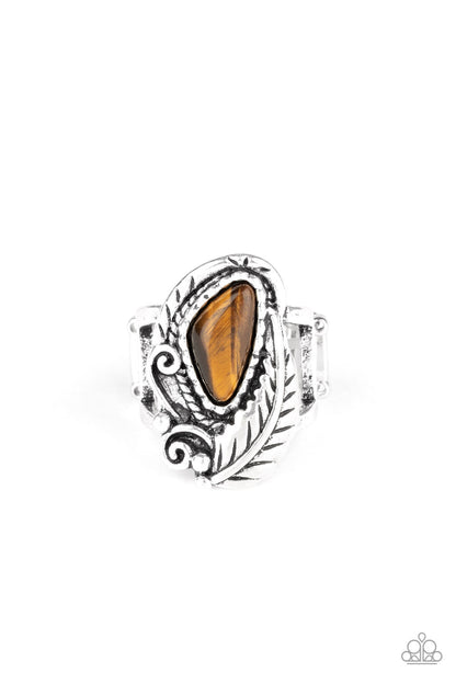 Palm Princess - brown - Paparazzi ring