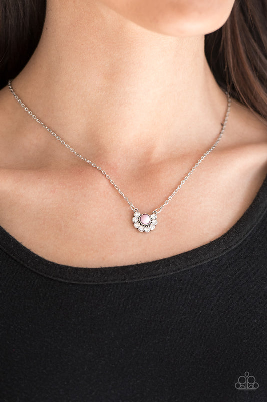 Pampered Princess - pink - Paparazzi necklace