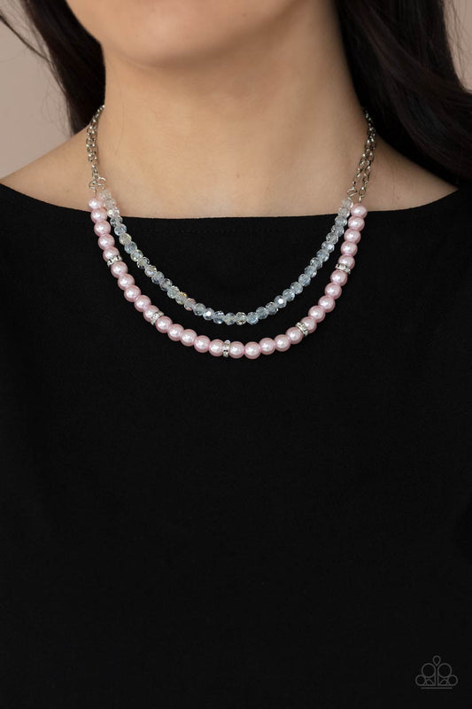 Parisian Princess - pink - Paparazzi necklace
