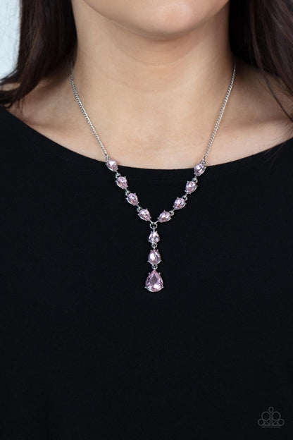 Park Avenue A-Lister - pink - Paparazzi necklace