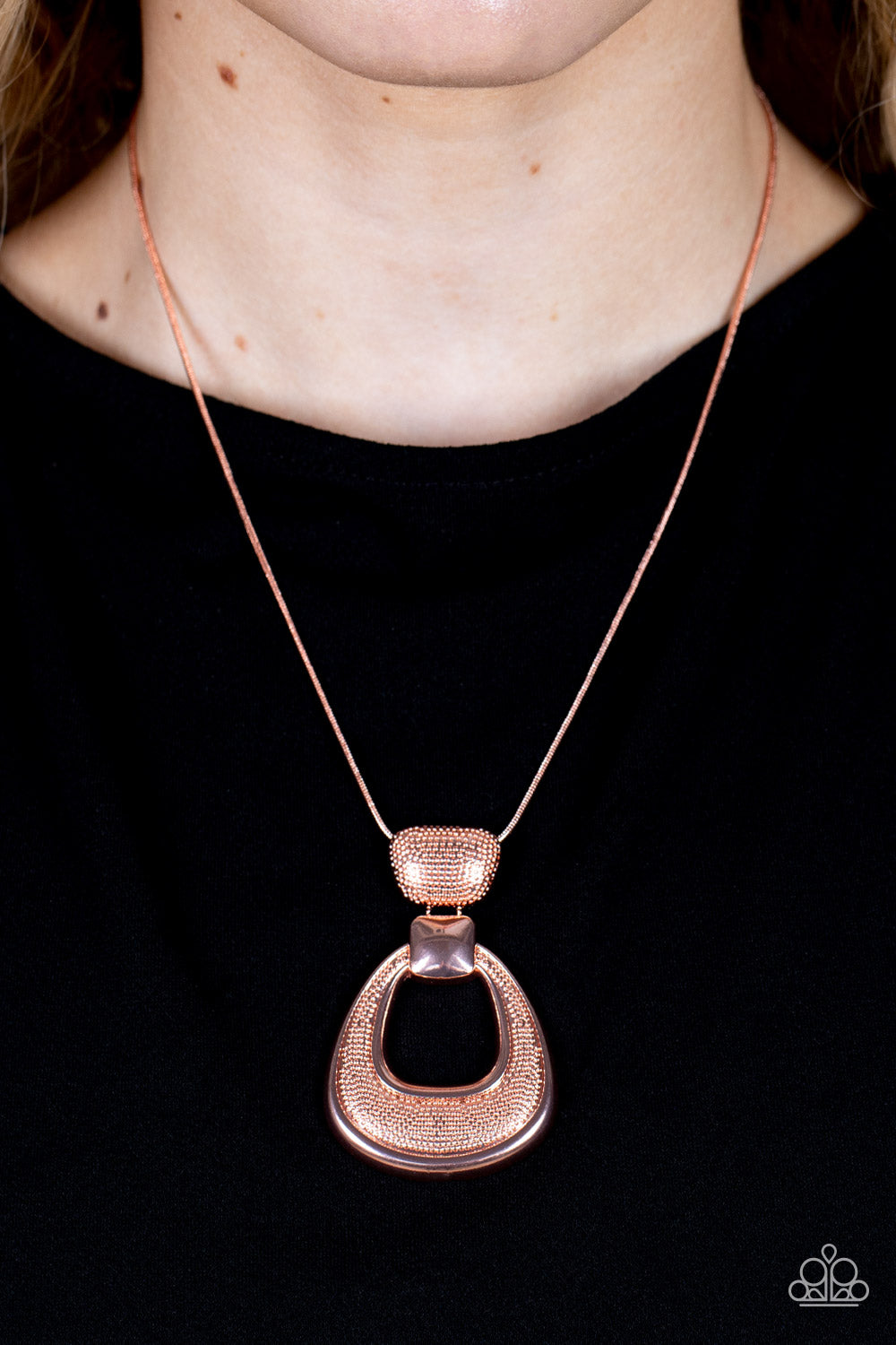 Park Avenue Attitude - copper - Paparazzi necklace
