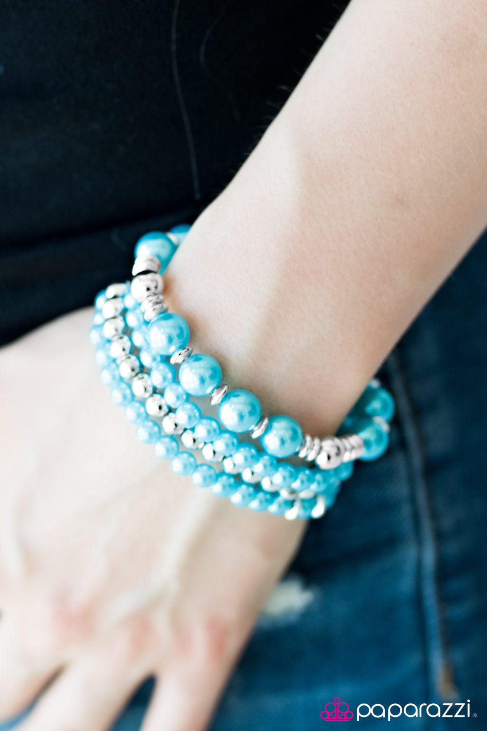 Party Like Gatsby - Blue - Paparazzi bracelet