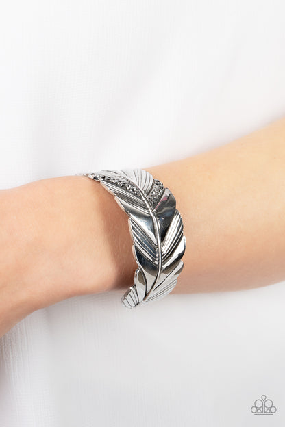 Party FOWL - silver - Paparazzi bracelet