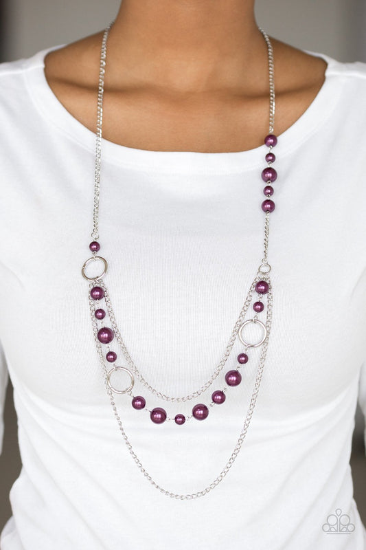 Party Dress Princess - Purple - Paparazzi necklace