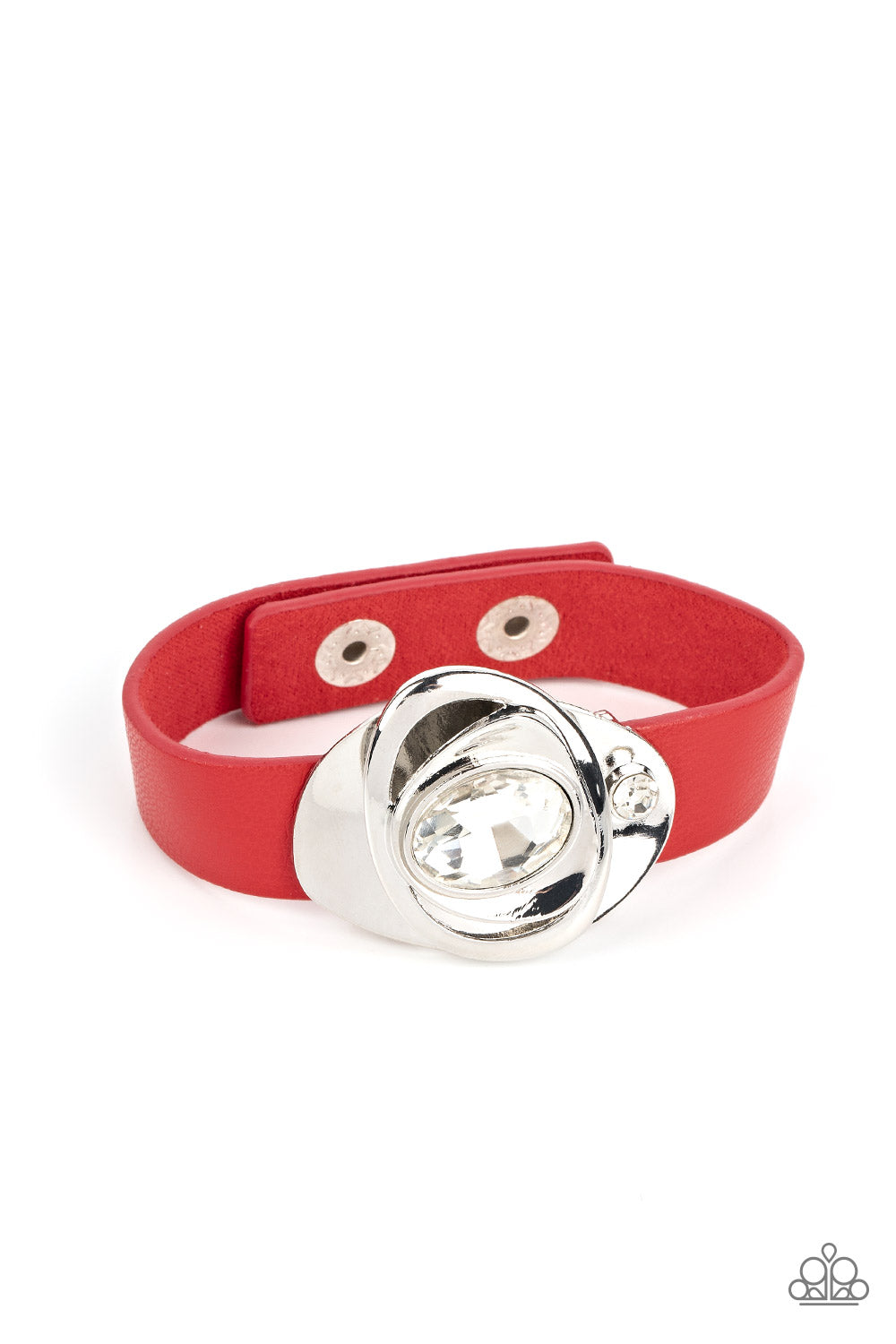 Pasadena Prairies - red - Paparazzi bracelet