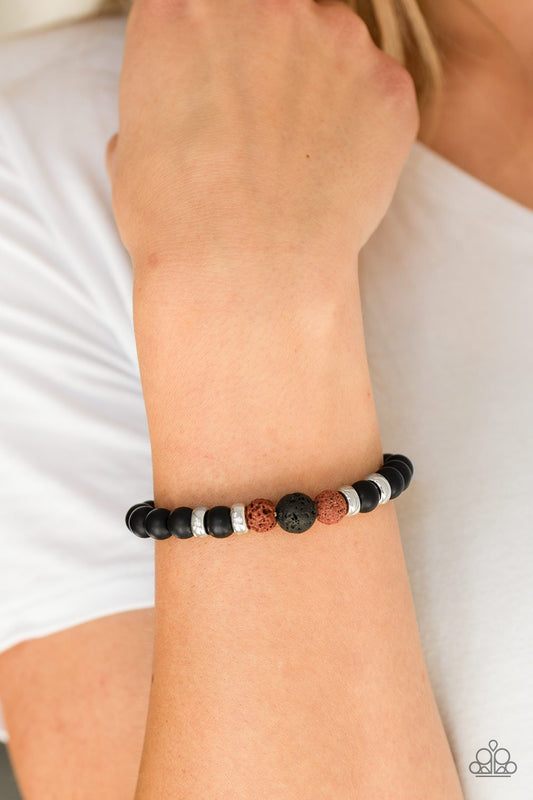 Patience - black - Paparazzi bracelet