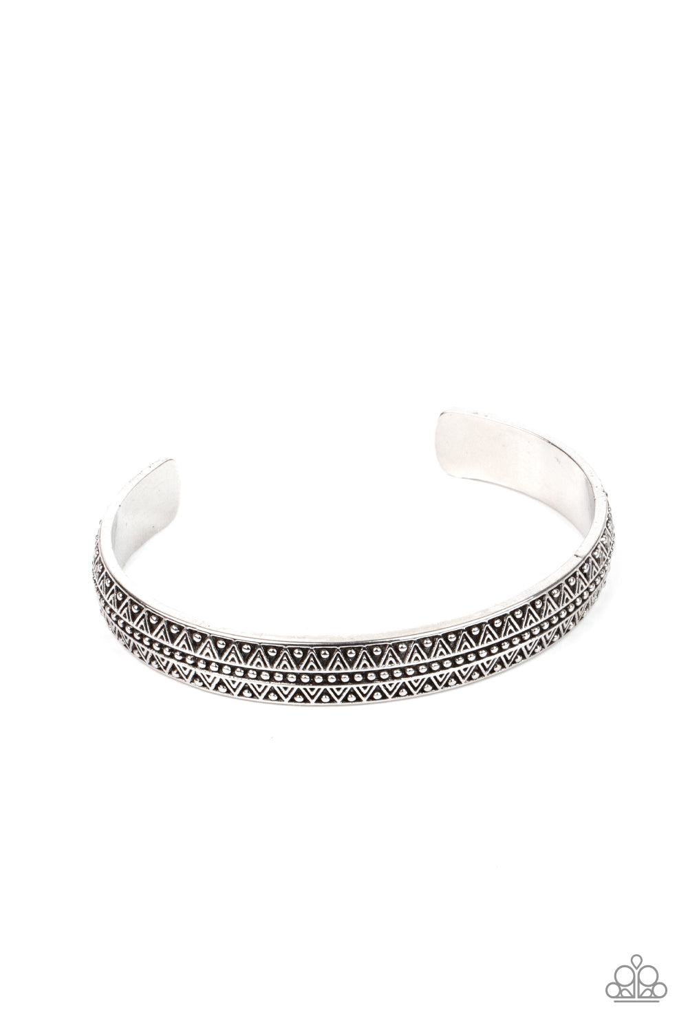 Peak Conditions - silver - Paparazzi bracelet