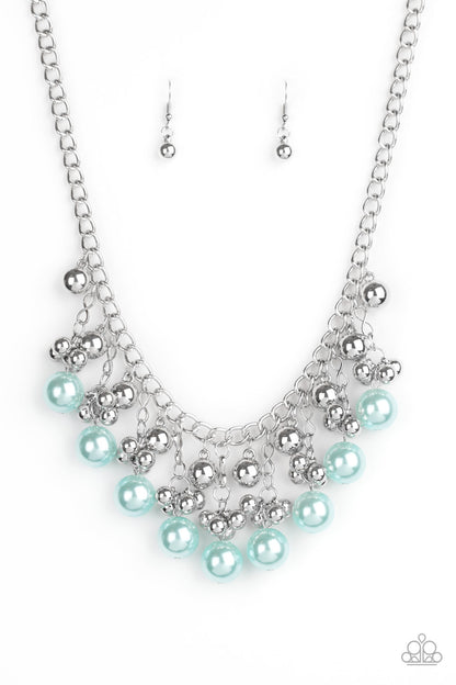 Pearl Appraisal - blue - Paparazzi necklace