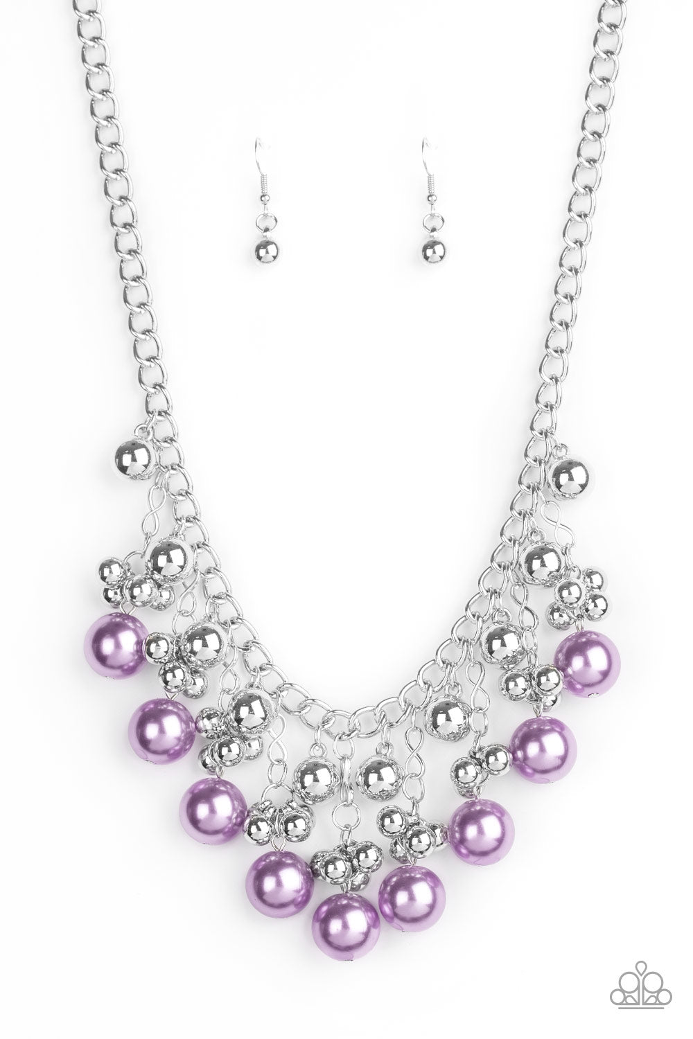 Pearl Appraisal - purple - Paparazzi necklace