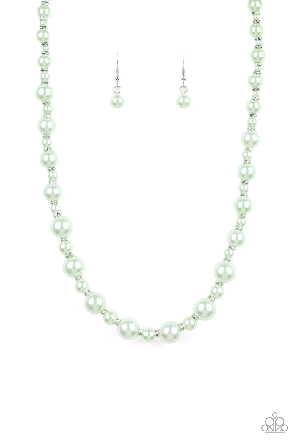 Pearl Heirloom - green - Paparazzi necklace