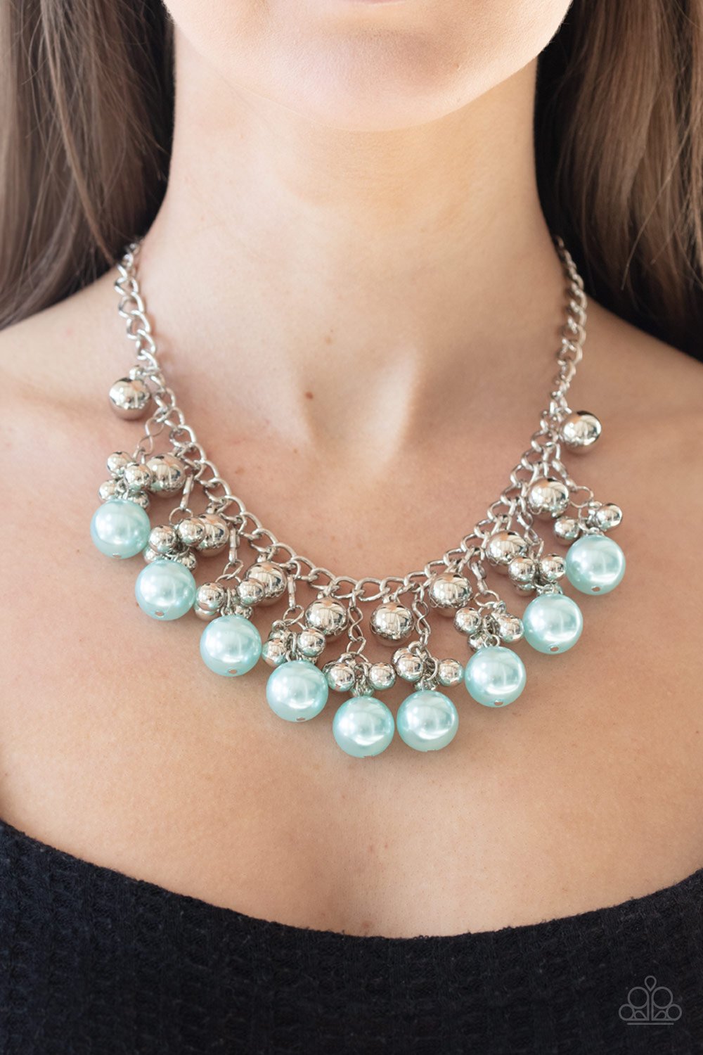 Pearl Appraisal-blue-Paparazzi necklace