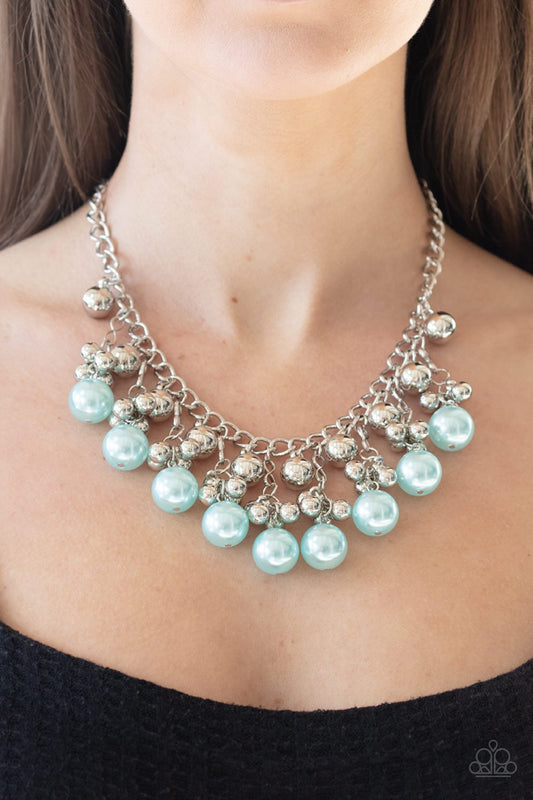 Pearl Appraisal-blue-Paparazzi necklace